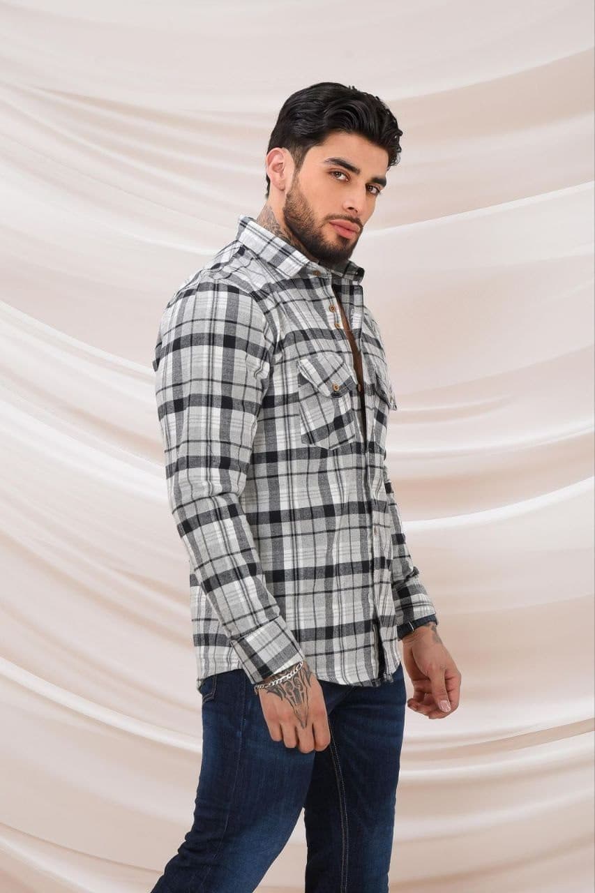 CAMISA LEÑADORA MANGA LARGA