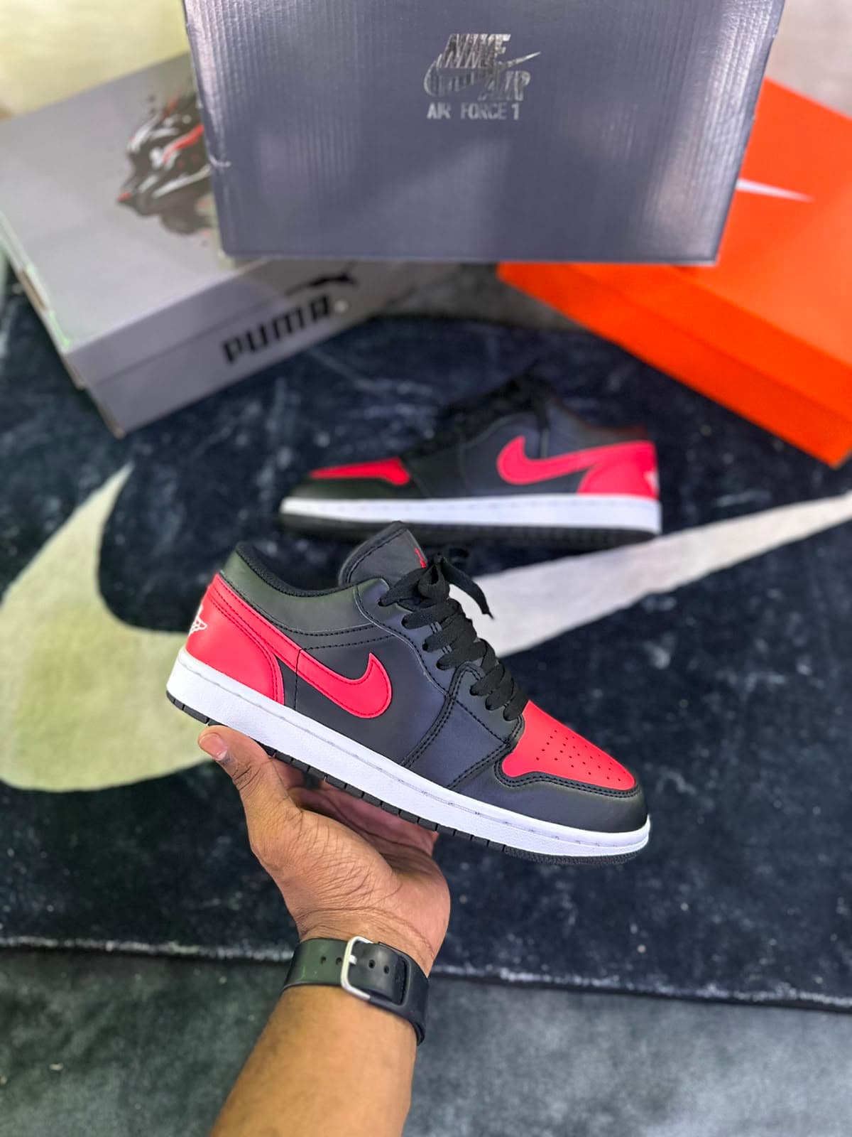 TENMIS AIR JORDAN 1 LOW IMPORTADO 1.1 PARA HOMBRE